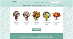 Desktop Screenshot of edinburghflowershop.com